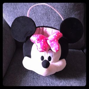 Minnie Mouse Head Basket